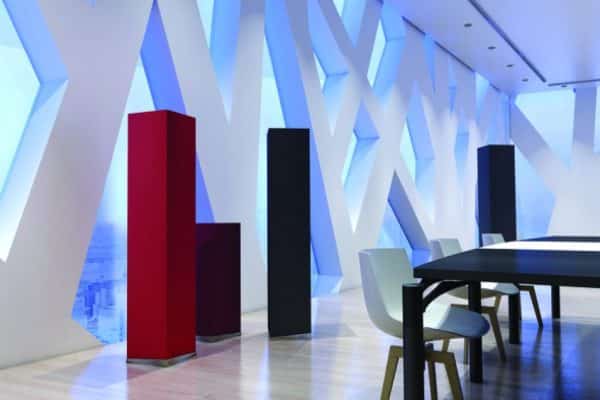 totem acoustique grand format lugn