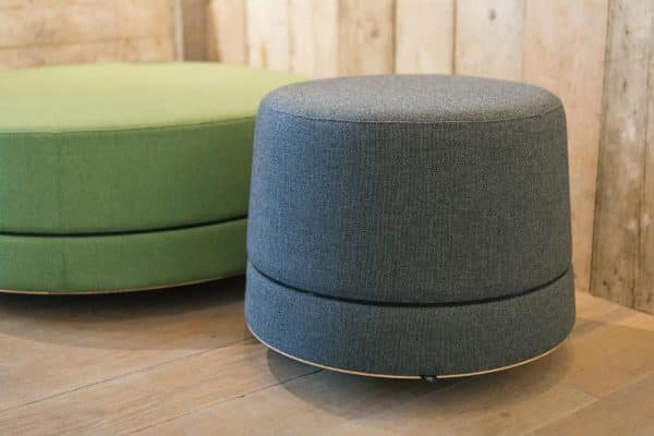 pouf acoustique de bureau buzzibalance