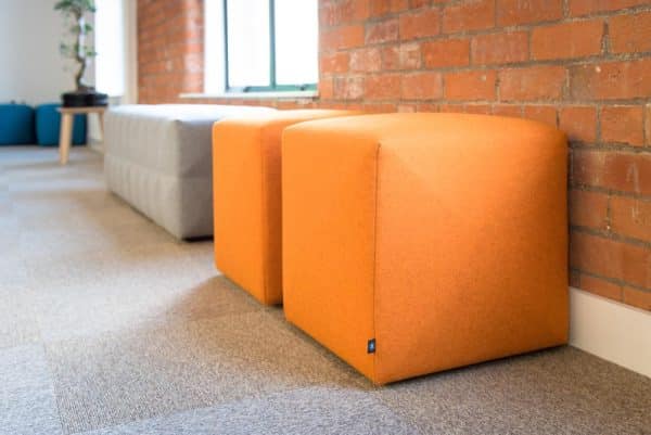 pouf acoustique rembourré buzzicube