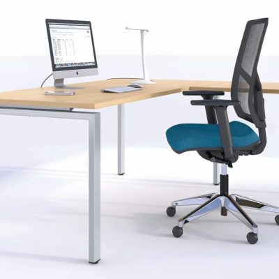 Bureau d'angle professionnel pour ordinateur fixe 4Most