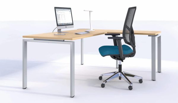 Bureau d'angle professionnel pour ordinateur fixe 4Most