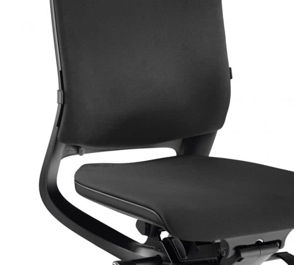 Fauteuil de bureau pro avec assise pivotante et dossier inclinable Mera – Image 3