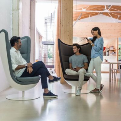 Fauteuil de bureau en polyuréthane BADMINTON
