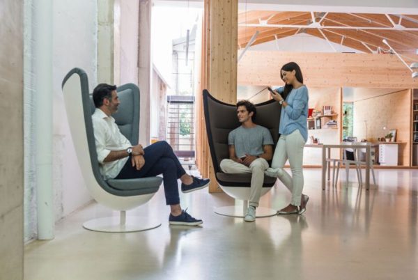 Fauteuil de bureau en polyuréthane BADMINTON