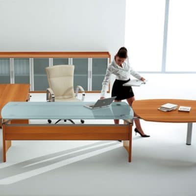Bureau bois Ghost