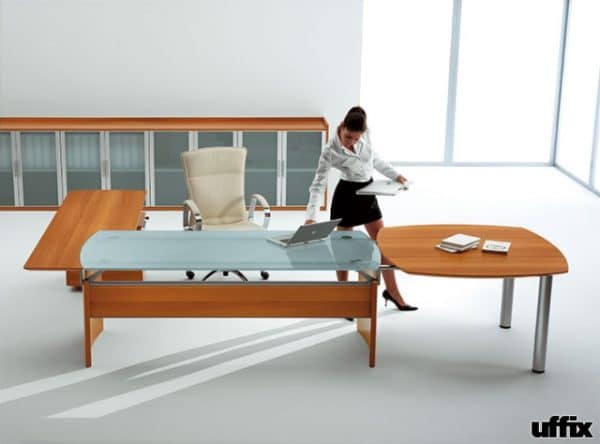 Bureau bois Ghost