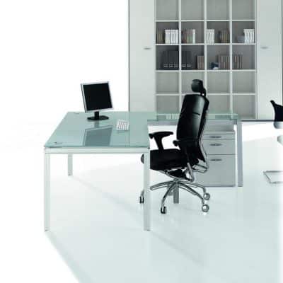 Bureau en Verre X4