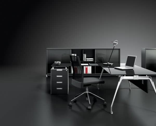Bureau en verre optique Inspira – Image 2