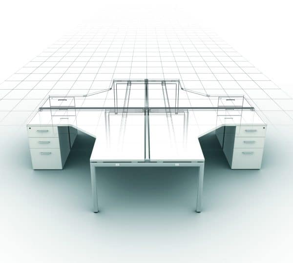 Bureau d'Angle Adapta 90° – Image 2