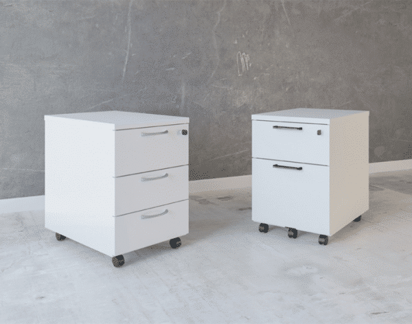 Caisson de bureau mobile en bois COMFORT