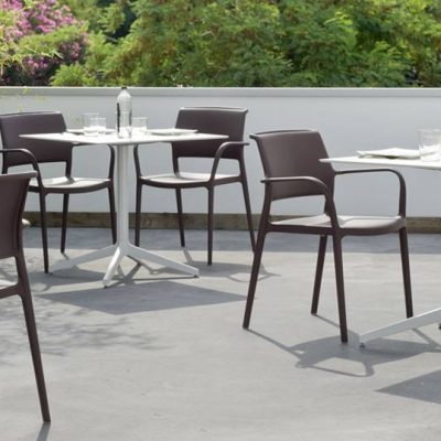 Chaise ARA empilable en polypropylène