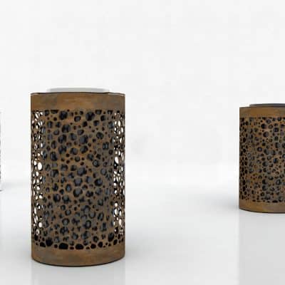Corbeille de bureau pour intérieur et extérieur Nyon