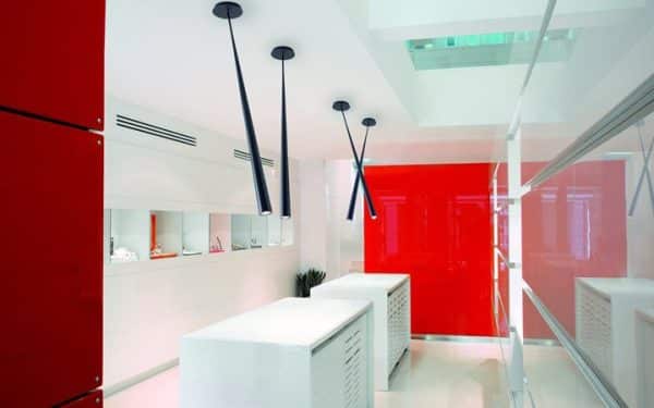 Lampe de bureau suspendue en fibre de carbone DRINK