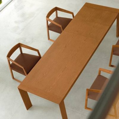Table de réunion modulable en bois Surface