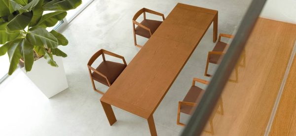 Table de réunion modulable en bois Surface