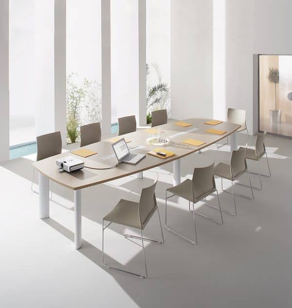 Table de Réunion Ovale Frégate – Image 2