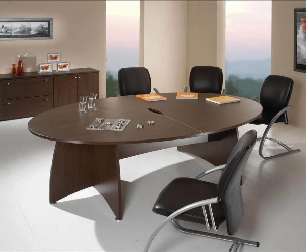 Table de Reunion Ovale Elancia – Image 2
