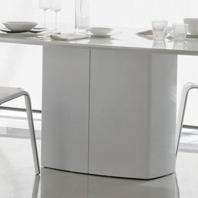 Table de réunion ovale pour 8 personnes AERO