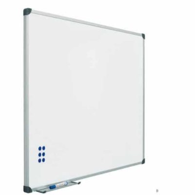 Tableau blanc émaillé magnétique