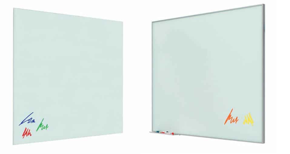 Tableau blanc en verre laminé mural - 2M Mobilier & Mouvement