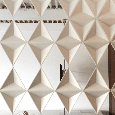 Panneau acoustique suspendu personnalisé de bureau Aircone