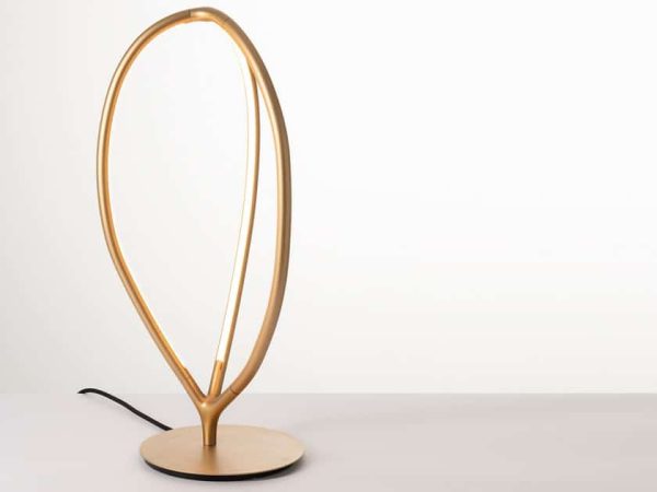 Lampe de table led en aluminium et silicone Arrival