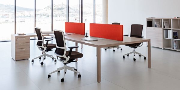 Bench bureau pour 4 personnes Prisma