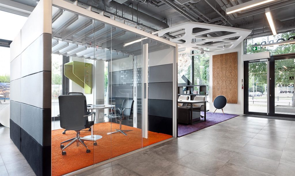 Cabine acousique de bureau modulable Air