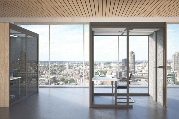 Cabine acoustique de bureau pour 1 personne Aspect 1