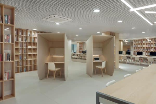 Cabine acoustique de bureau en feutre BuzziBooth