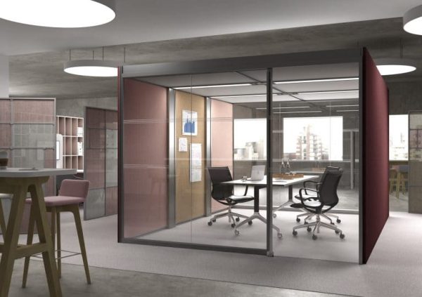 Cabine de reunion acoustique modulable pour 4 personnes Aspect 3 – Image 2