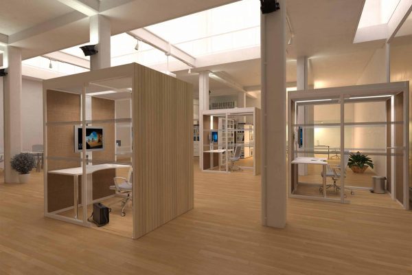 Cabine acoustique de bureau pour 1 personne Aspect 1 – Image 2