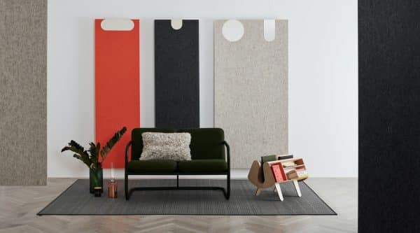 Grand panneau acoustique suspendu à la verticale Combo Deluxe