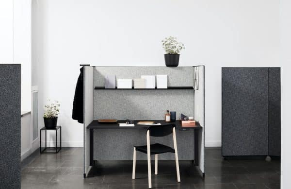 Ecran pliable pour la séparation de bureau DB – Image 3