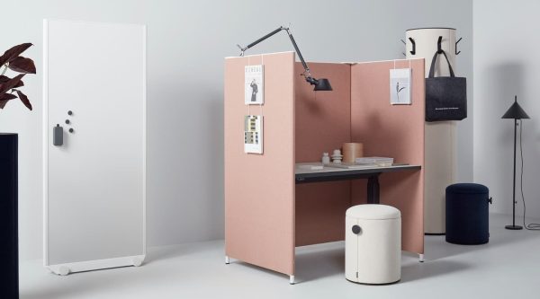 Ecran pliable pour la séparation de bureau DB – Image 2