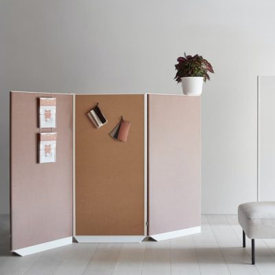 Ecran pliable pour la séparation de bureau DB
