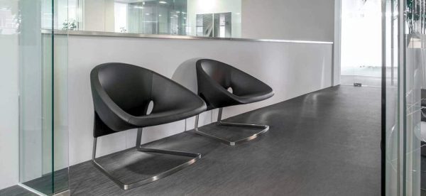 Grand fauteuil rembourré pour hall d’accueil Joker – Image 2