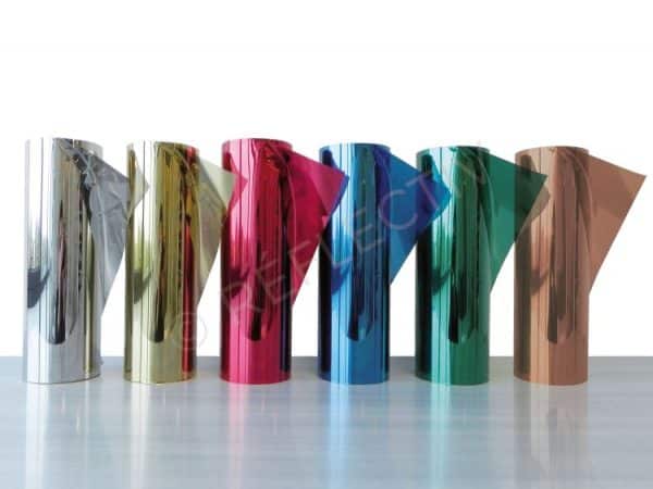 Films adhésifs miroir sans tain en couleur