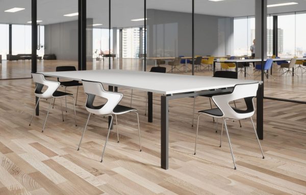 Table de conférence modulable avec extensions pour 6 personnes Astro – Image 2