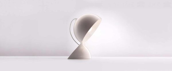 Petite lampe de table led blanche Dalu – Image 2