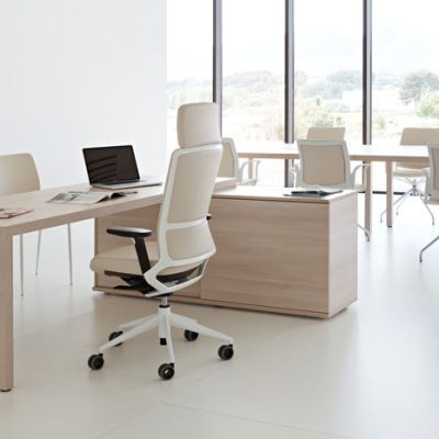 Bureau d'angle en bois Prisma