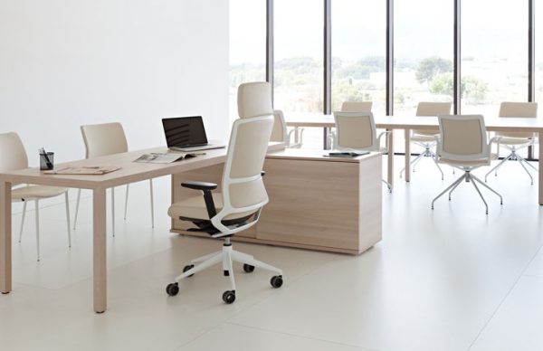 Bureau d'angle en bois Prisma