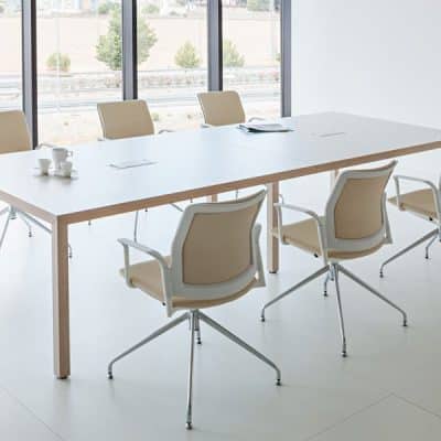 Table de réunion fixe PRISMA