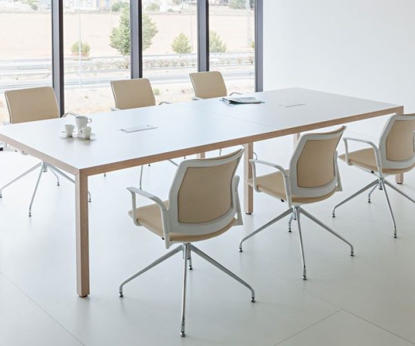 Table de réunion fixe PRISMA