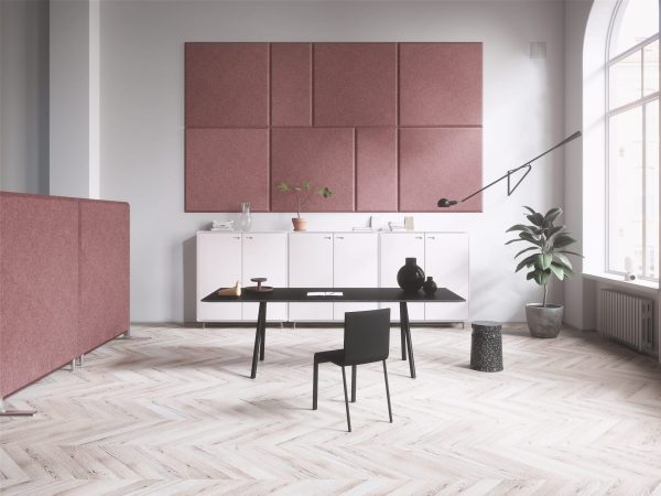 Panneaux acoustiques muraux rectangulaires Domo