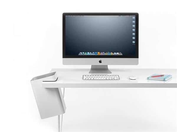 Corbeille de bureau 9 litres Lugano