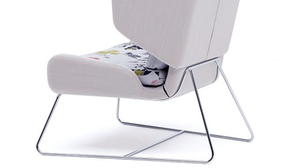 Fauteuil acoustique à dossier haut Aden – Image 3