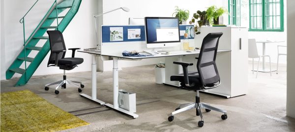 Siège de bureau ergonomique a maille tendue Paro 2