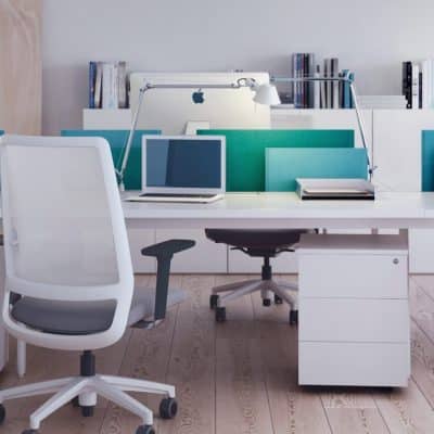 Siège de bureau en toile résille Sense