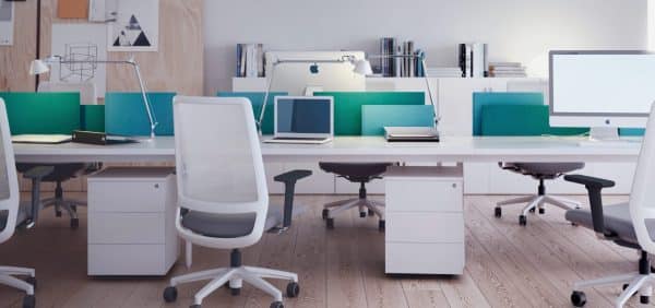 Siège de bureau en toile résille Sense